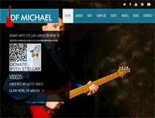 Tablet Screenshot of dfmichael.com